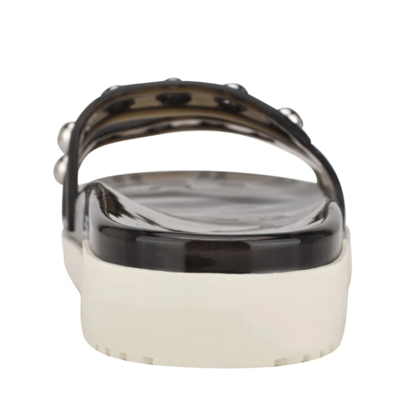Marc Fisher Trent Jelly Slide Sandal Black -7 - Picture 3 of 8